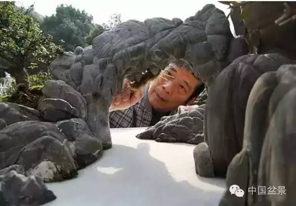 游走在山水树石间的盆景艺术大师冯连生
