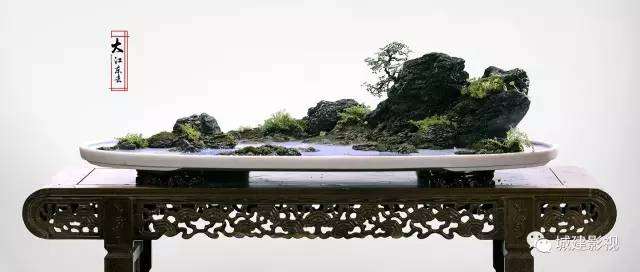 20世纪70年代的靖江山水盆景
