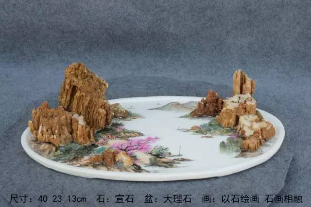杨增超的石画盆景艺术