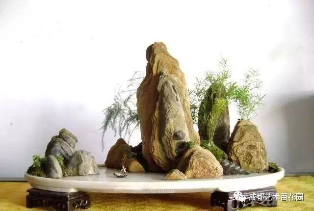 浮石一般多作小型山水盆景 最适宜制作平远的山水盆景【图】
