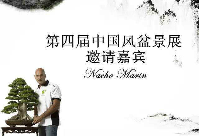第四届中国风盆景展邀请嘉宾 —— Nacho Marin