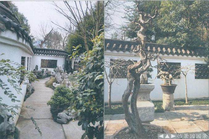 武汉怡景园是吴少明用时十余年精心打造的私家盆景园