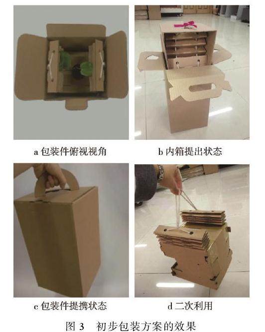 如何设计方便于快递的盆栽包装纸箱？