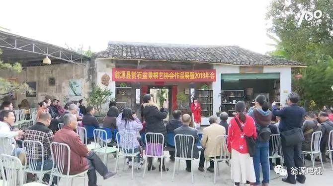 龙仙镇盆景根艺协会举行作品展暨2018年度年会