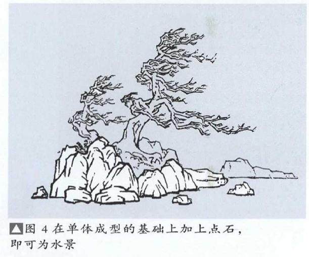 树石盆景的石料处理方法