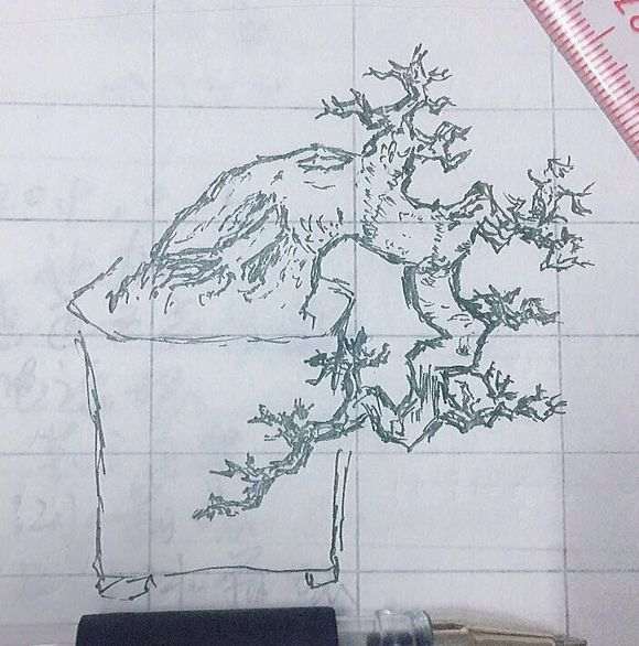 我设计的榕树下山桩造型图 可以吗 图片