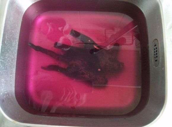 下山桩加了高锰酸钾下去泡有什么作用