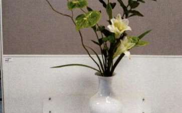 中国传统插花造型中的3个基本型