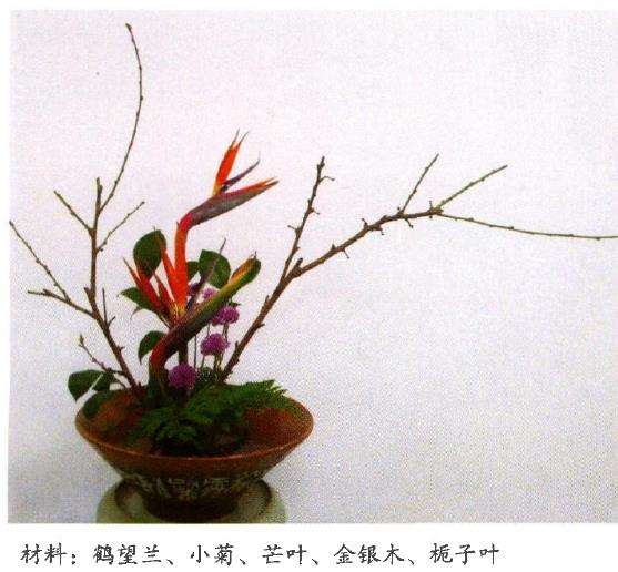 中国传统插花怎么造型