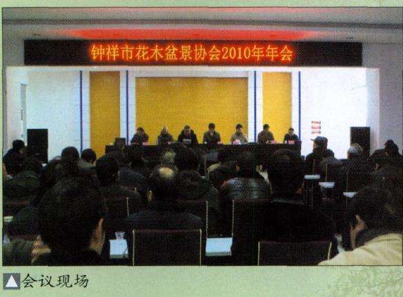80人参加2010年钟祥盆景会议