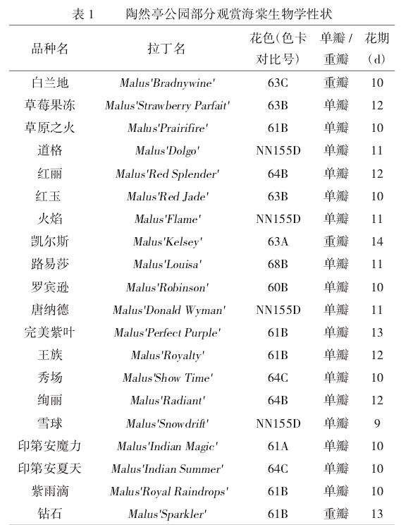 北京公园绿地观赏海棠怎么修剪的3个技术探究