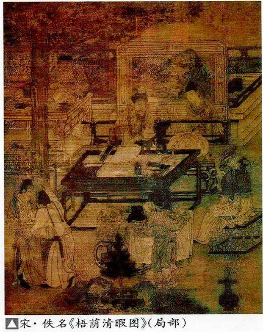 唐宋时期的松树盆景 图片