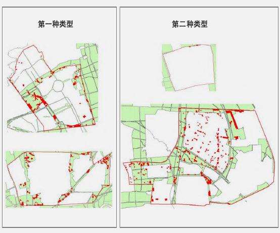 上海城市开发边界外的4个城市困难立地空间特征