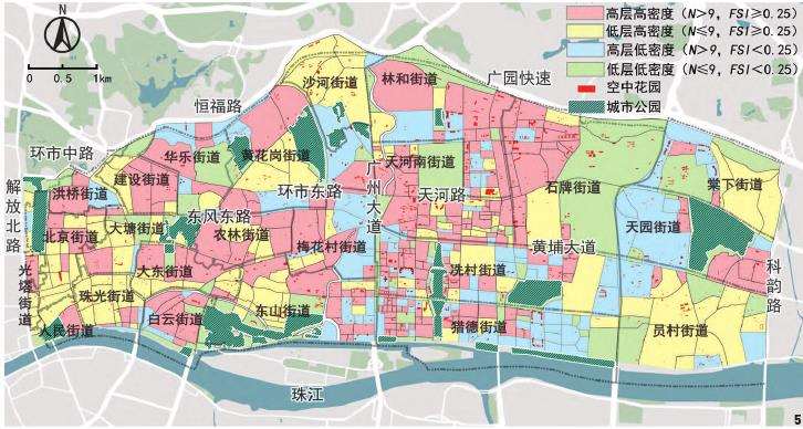 广州中心城区空中花园分布及3个发展潜力