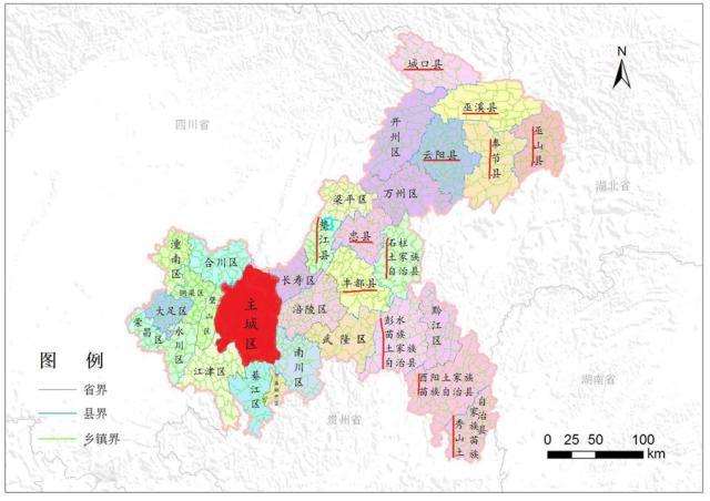 渝东南地区的2个样本提取与特征要素选定