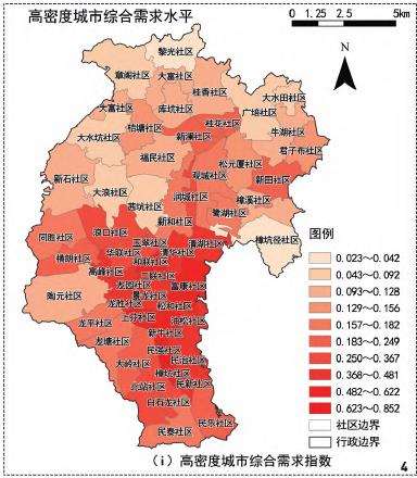 深圳龙华区空间公平下的3个公园绿地供给分析