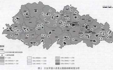 江汉平原八景赋存的3个空间与要素