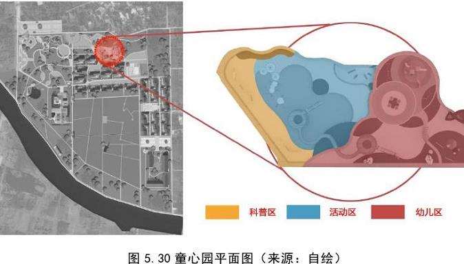 都江堰青城山镇海棠公园的童心园