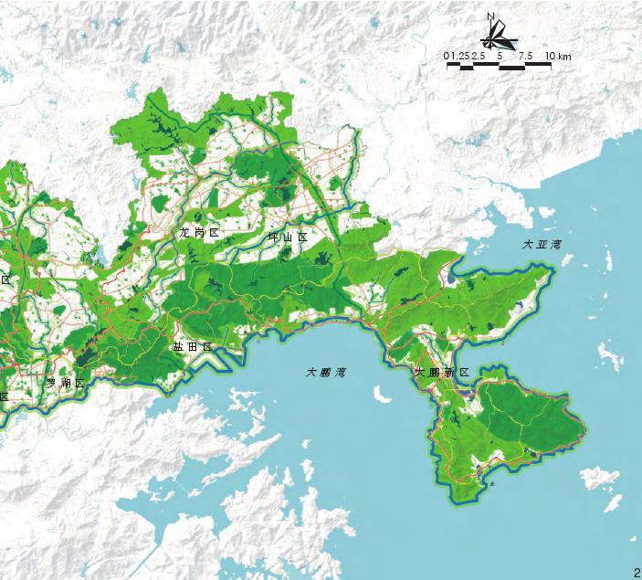 深圳市公园城市规划纲要的4个总体思路