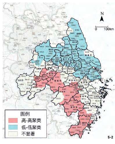 长三角城市群生态空间游憩服务的4个市县供需关系