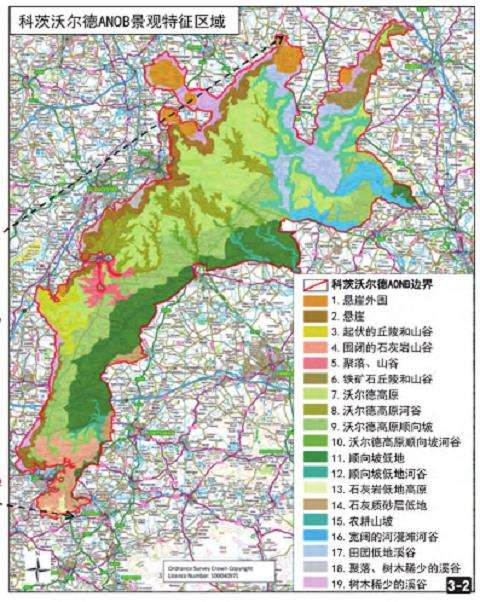 国家景观特征区域的分类