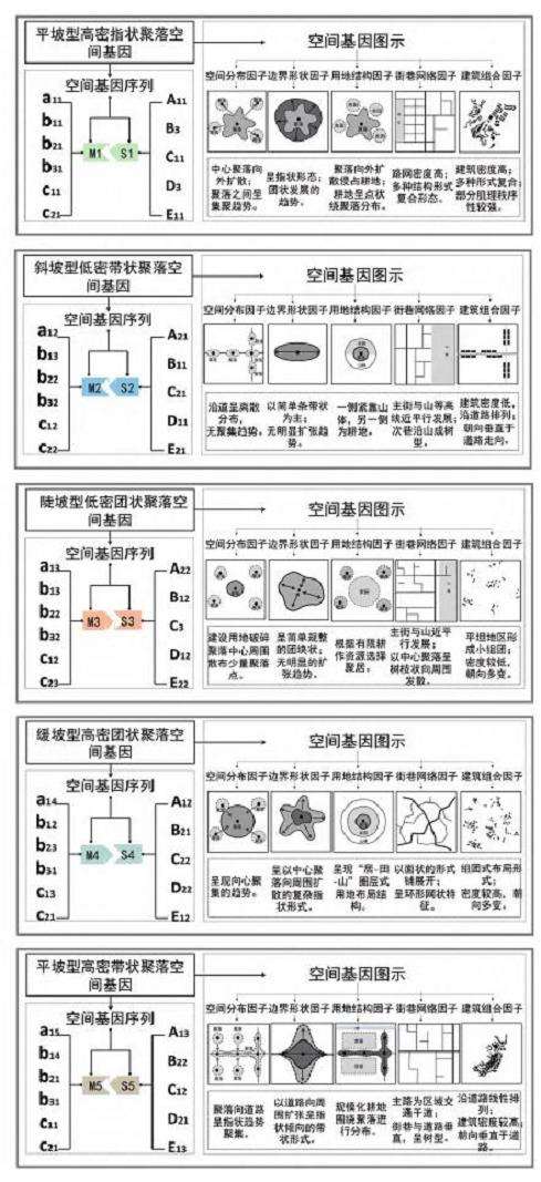 村镇聚落空间谱系构建的3个特征解析