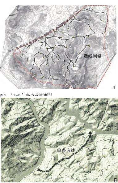 GIS山山地风景环境道路