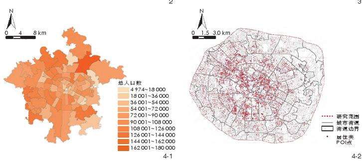 成都三环内城市公园绿地的3个案例研究