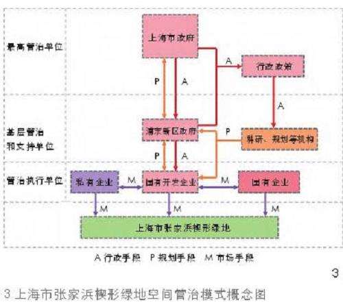 去中心化模式主导的上海浦东楔形绿地空间