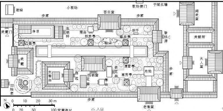 庆元府郡圃复原 新桃源时期