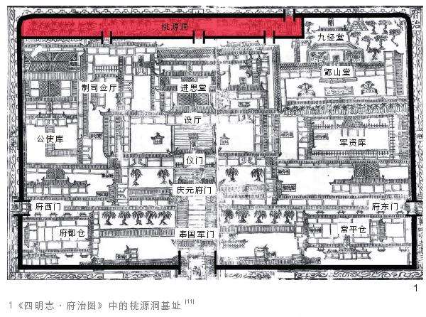 庆元府郡圃复原 桃源洞时期 1257年