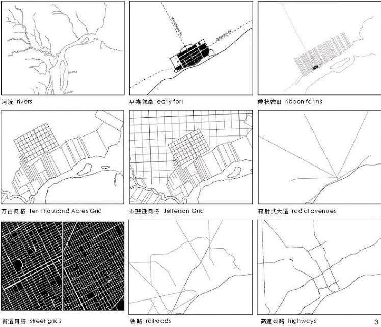 对底特律的城市形态及其历史的研究