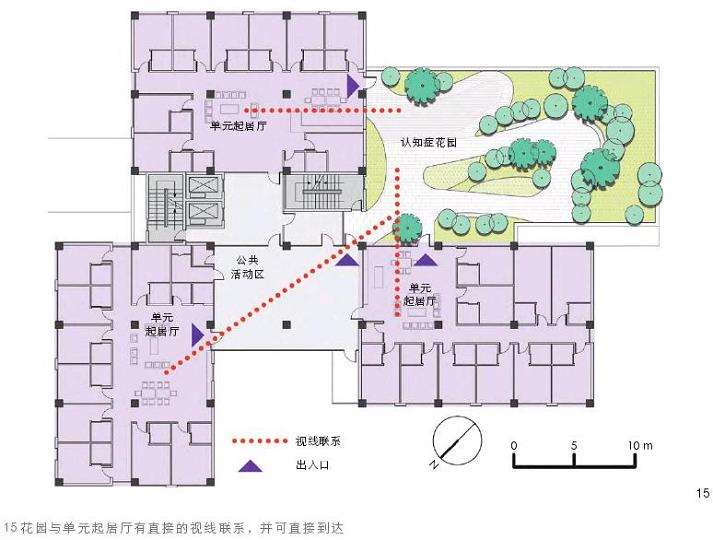 养老设施室类重要空间的适老化设计要点