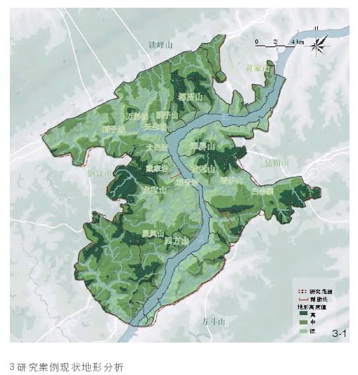 重庆万州城市生态空间渗流要素识别