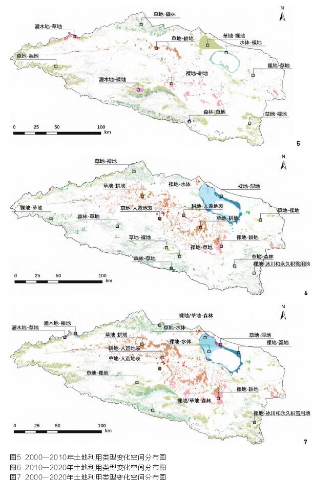 博尔塔拉河流域景观生态风险时空变化分析