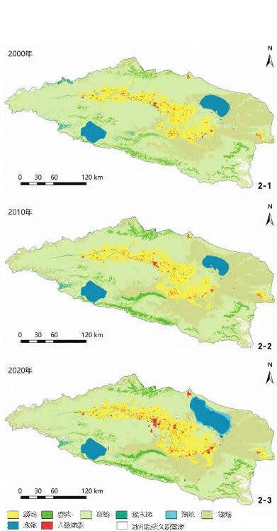 2020年博尔塔拉河流域景观生态风险演变