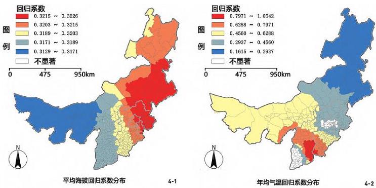 华北传统村落影响因素空间差异分析