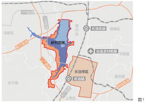 长治漳泽湖湿地公园界面空间规划