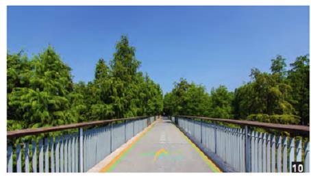 青山湖绿道风景设计服务设施设置