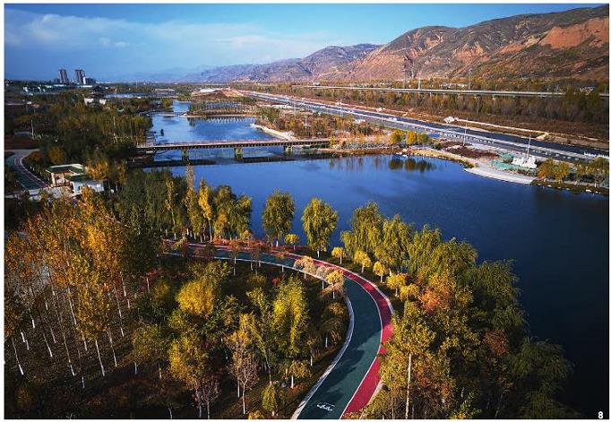 西宁北川河生态河道景观设计的步道系统构建
