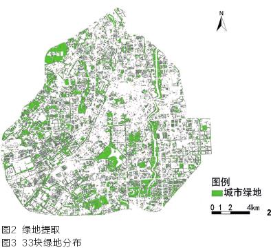 长春市中心城区绿地格局分析
