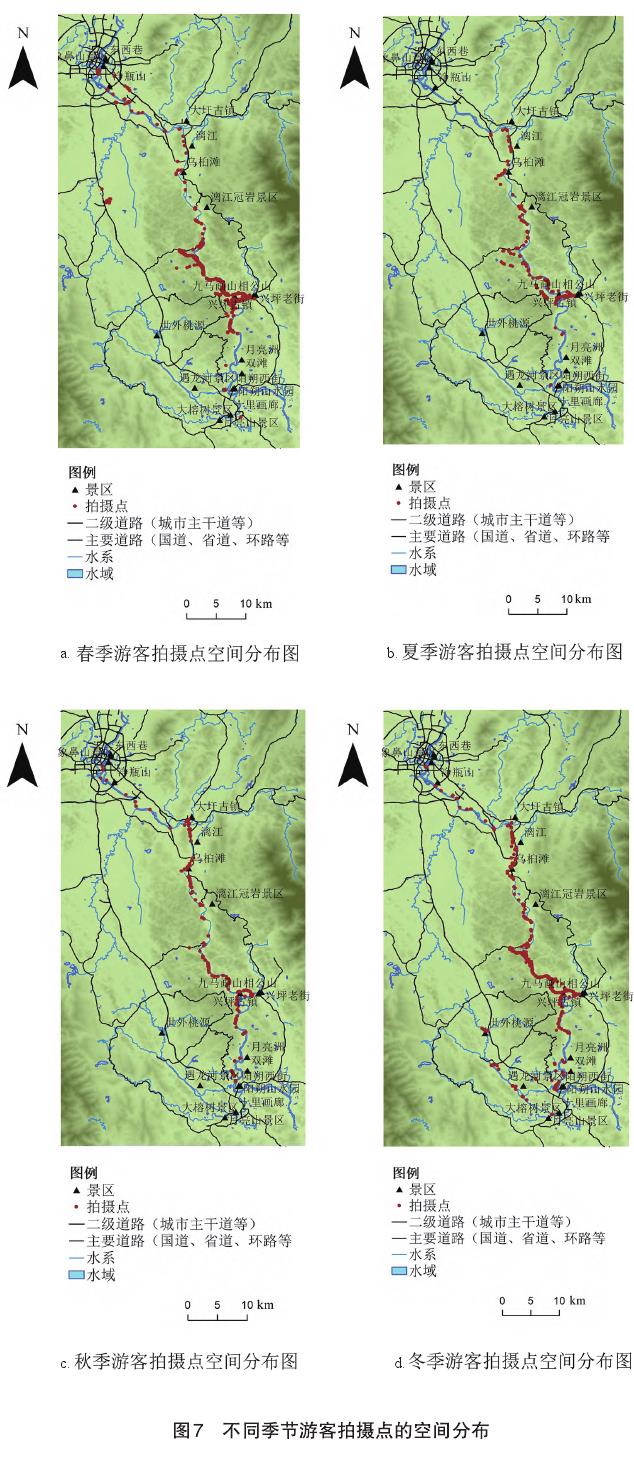 基于GPS数据的桂林漓江风景名胜区游客时空行为研究