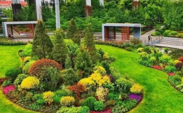 福州市城市绿地中花境的设计与应用