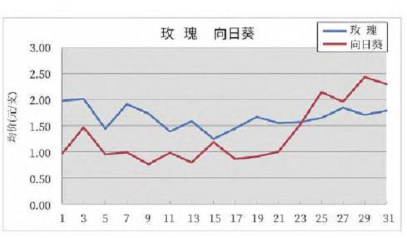 2023年12月昆明KIFA花卉拍卖交易行情