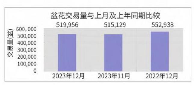 2023年12月台北花卉市场盆花 切花行情