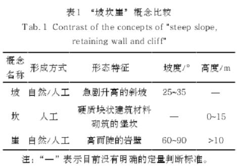 重庆山地城市崖壁景观特征及保护利用策略