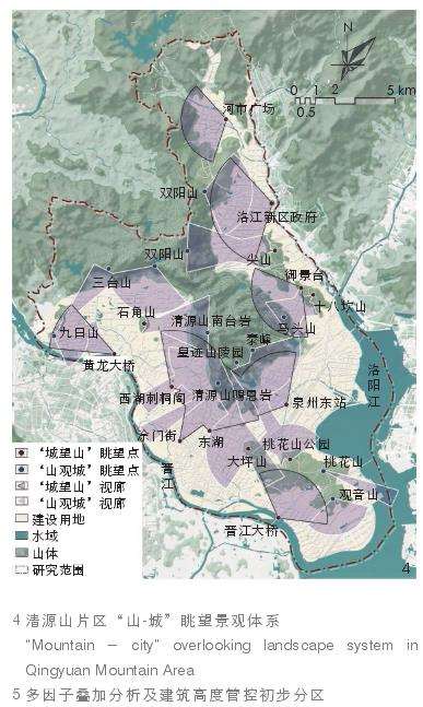 泉州市清源山片区建筑高度管控策略